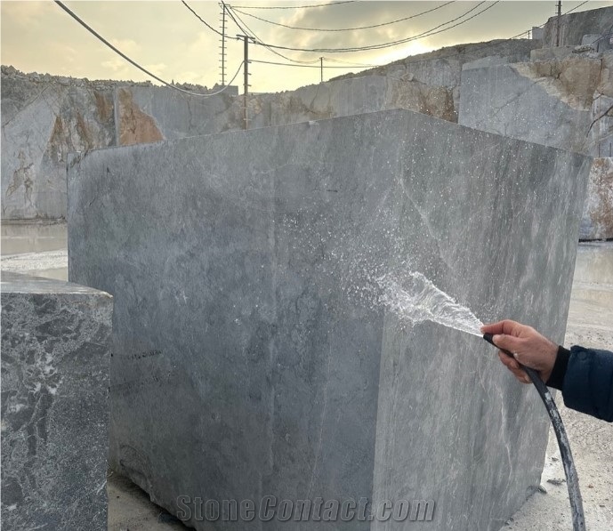 Blue Moon Marble Rough Blocks -  Grey Dolomite Blocks