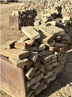 Atumun Blend Sandstone Sawn Top And Bottom Dry Wall Stone