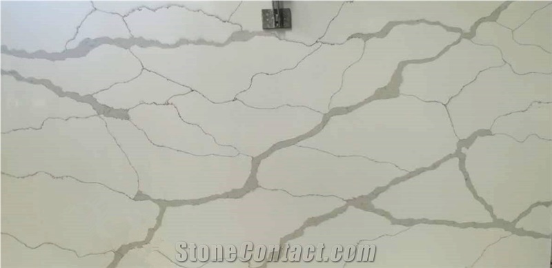 FQ046 Calacatta Bravo Quartz Slabs