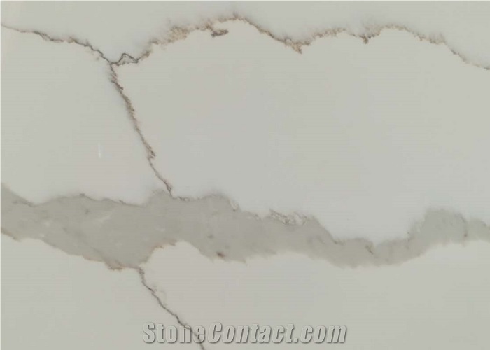 FQ046 Calacatta Bravo Quartz Slabs