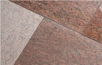 Gabbro Red Vinga Granite Tiles