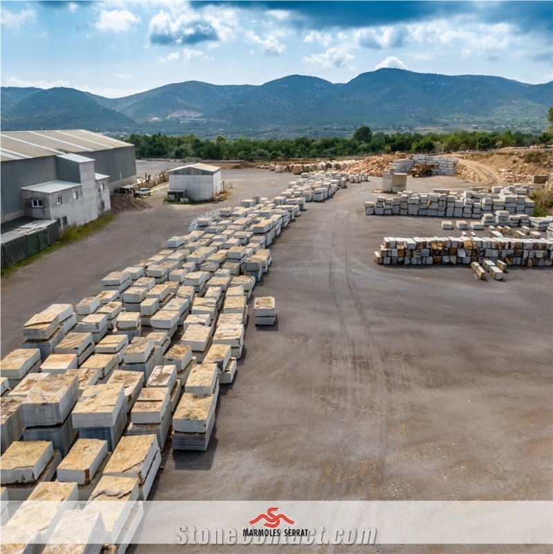 Gris Pulpis Marble Blocks