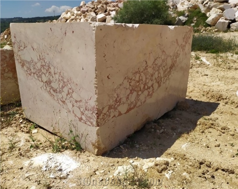 Rosalia Marble-Rosalia Light -Terracotta Pink Marble Quarry