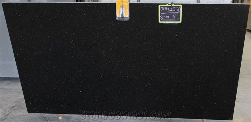 Black Galaxy Granite  Slabs