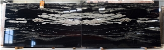 Cosmic Black Granite Slabs