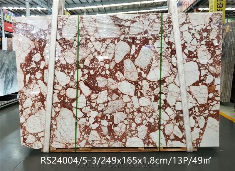 Burberry Marble - Calacatta Burgundy Marble Slabs And Tiles