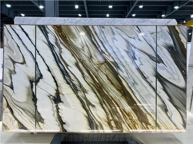 Calacatta Oyster Extra Marble Slab Wall Tiles