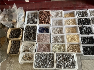 Natural Cobble Stone For Outside Garden Paving Pebble