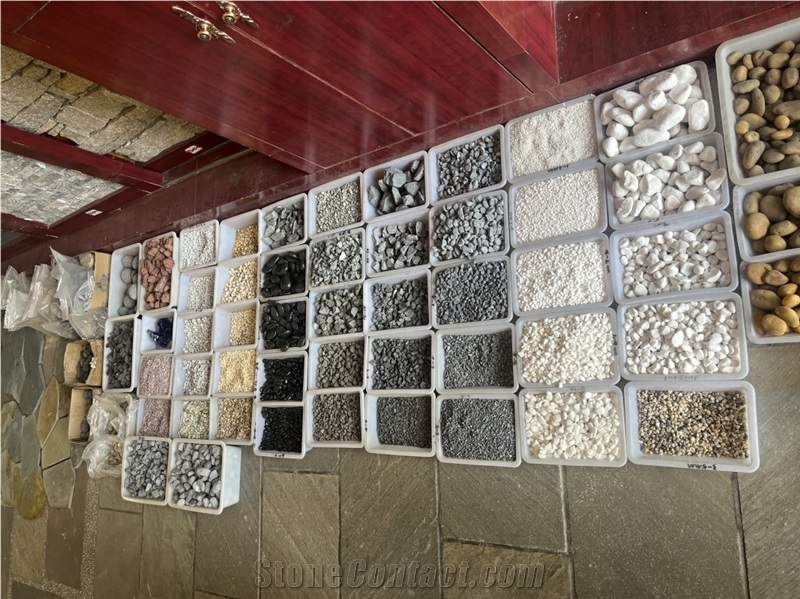 Natural Cobble Stone For Outside Garden Paving Pebble