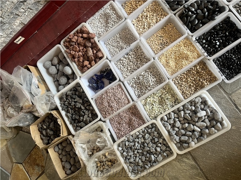 Natural Cobble Stone For Outside Garden Paving Pebble