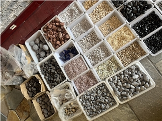 Natural Cobble Stone For Outside Garden Paving Pebble