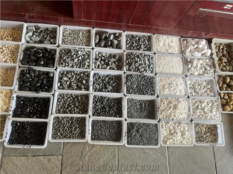 Natural Cobble Stone For Outside Garden Paving Pebble