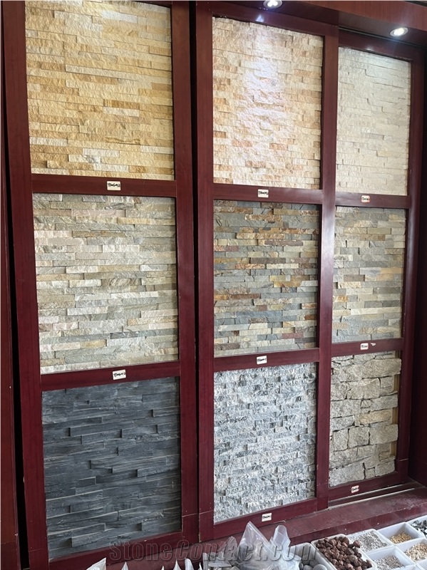 Natural Slate Stone For Wall Or Floor  Mosaic Tiles