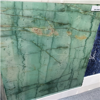 Green Da Vinci Quartzite Slabs