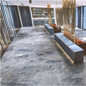 Ijen Blue Quartzite Slabs, Tiles