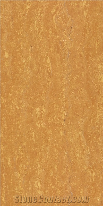 Golden Travertine Unglazed Polish Porcelain Tiles
