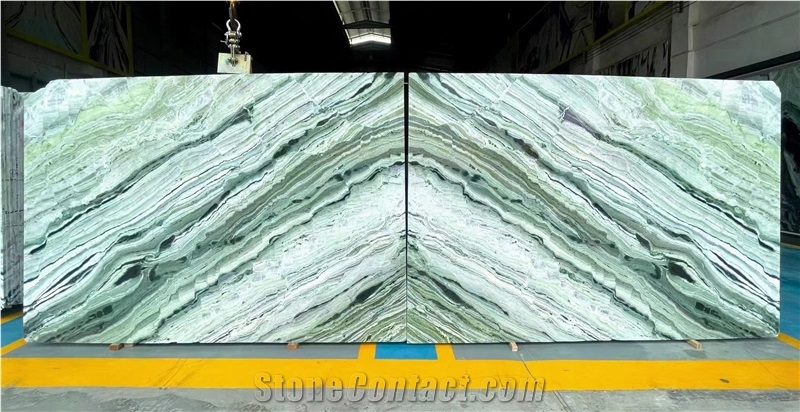 Green Jade Marble Slabs