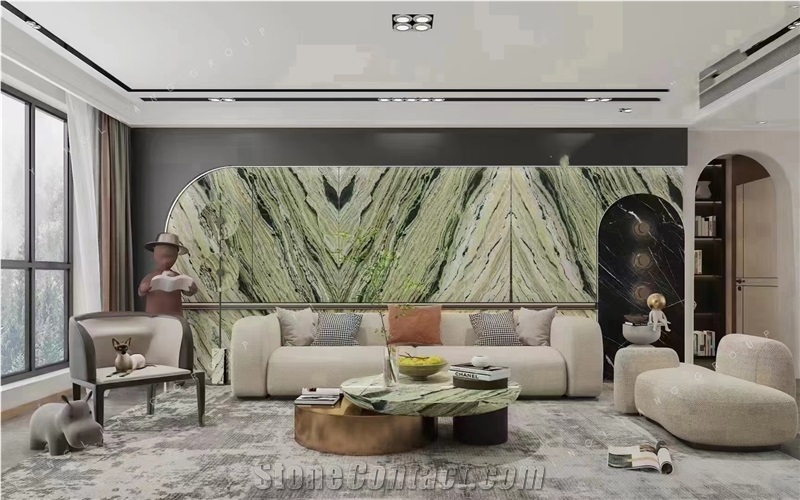 Green Jade Marble Slabs