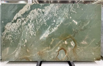 Iran Verde Royal Granite Imperial Green Slabs