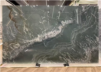 Iran Verde Royal Granite Imperial Green Slabs