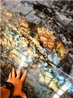 Lemurian Blue Labradorite Slabs