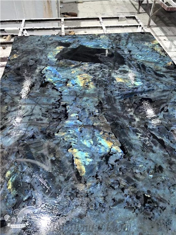 Lemurian Blue Labradorite Slabs