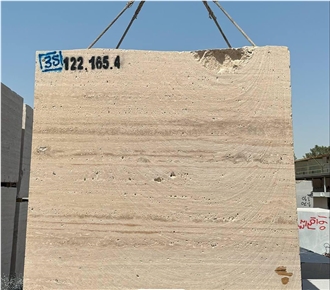 Light Beige Travertine Blocks