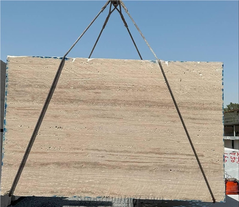 Light Beige Travertine Blocks