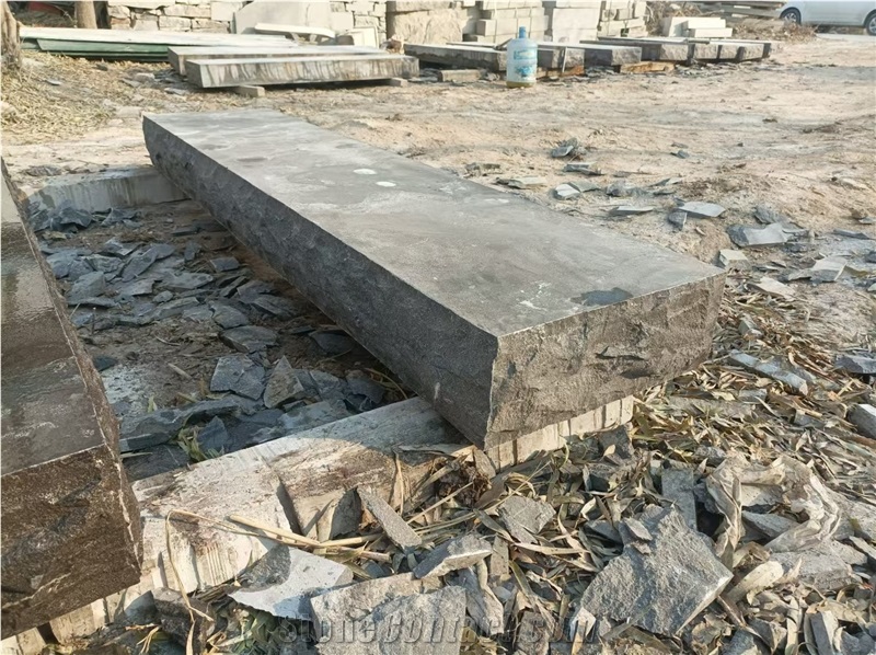 Blue Stone Block Steps