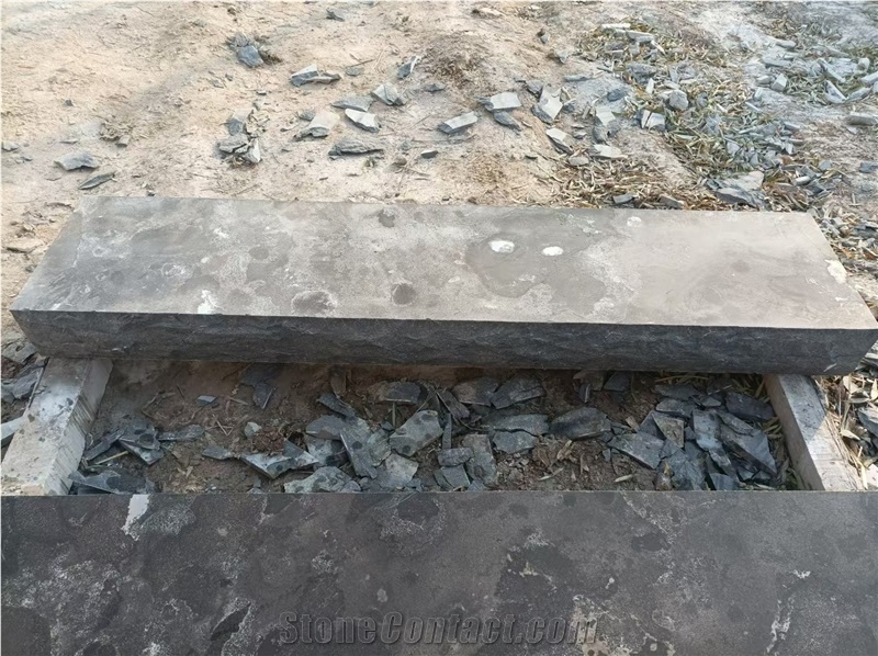 Blue Stone Block Steps