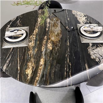 Brazil Titanium Gold Granite Slabs