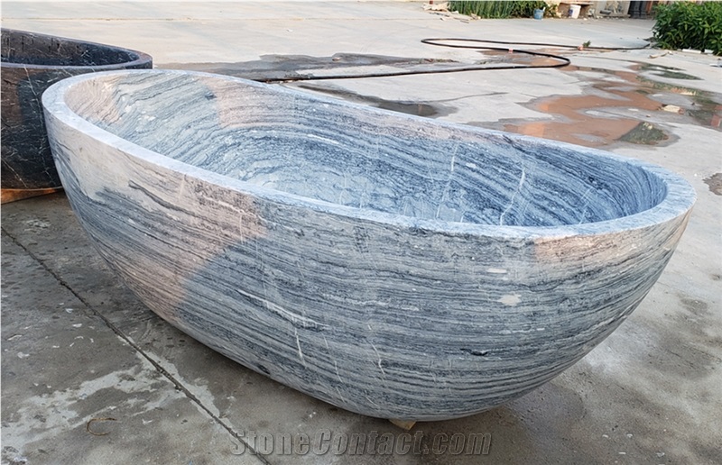 Grey Marble Bath Tubs