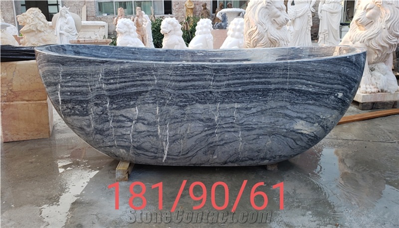 Grey Marble Bath Tubs