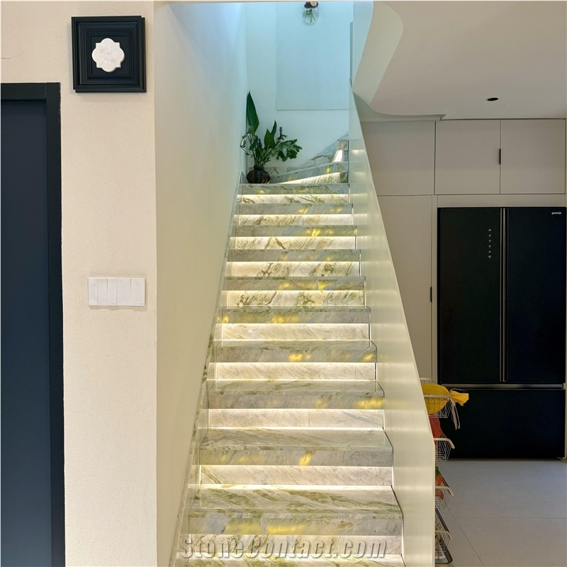Irish Connemara Marble  Stone Stair