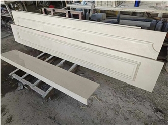 Manolya White Marble Stone Stair