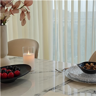 Milas Lilac Marble Table Top