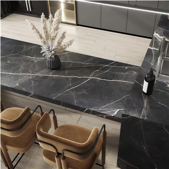 Negresco Black Quartzite Slabs