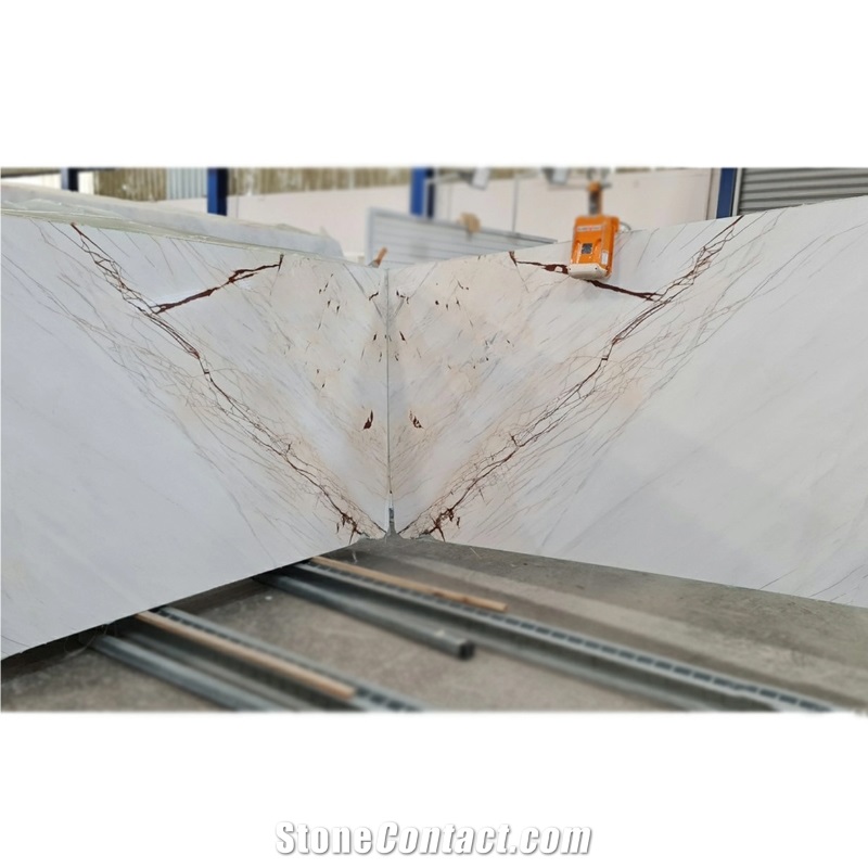 Bianco Venato Marble Slab