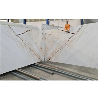Bianco Venato Marble Slab
