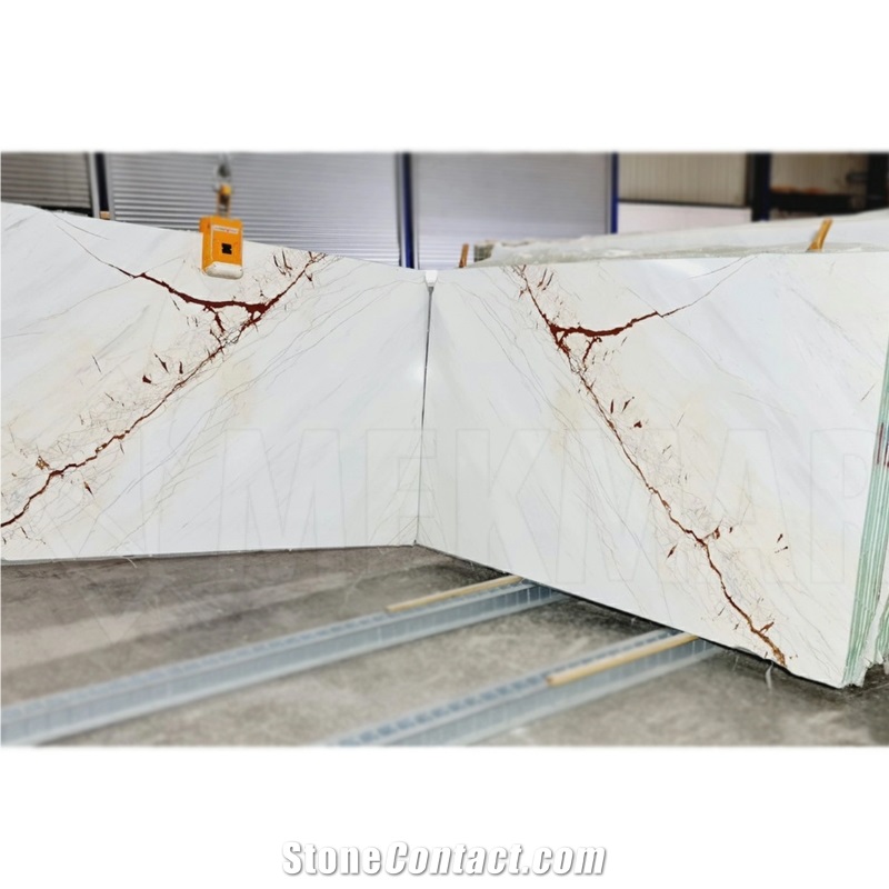 Bianco Venato Marble Slab