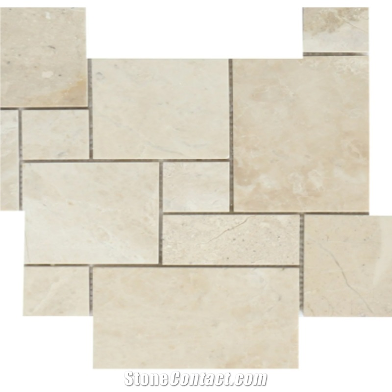 Cappucino Marble Mini Pattern Mosaic Mp-C-Op  Mosaic Tiles