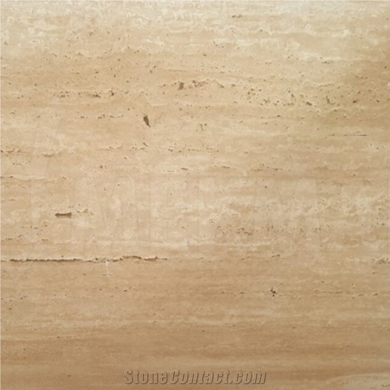 Classic Vein Cut Resin Filled Travertine Slab