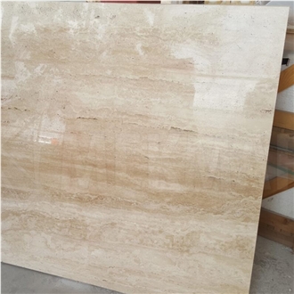 Classic Vein Cut Resin Filled Travertine Slab