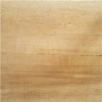 Classic Vein Cut Resin Filled Travertine Slab