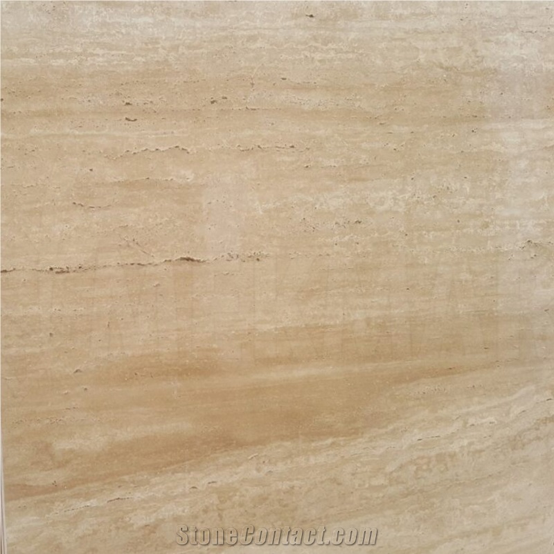 Classic Vein Cut Resin Filled Travertine Slab