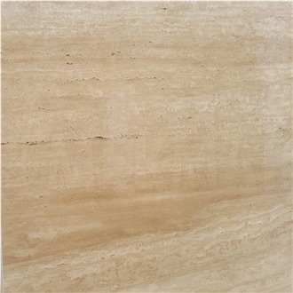 Classic Vein Cut Resin Filled Travertine Slab