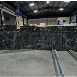 Golden River Marble Slab