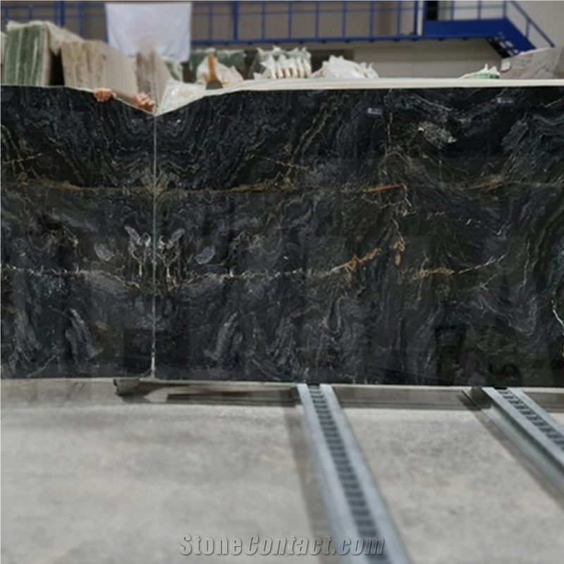 Golden River Marble Slab