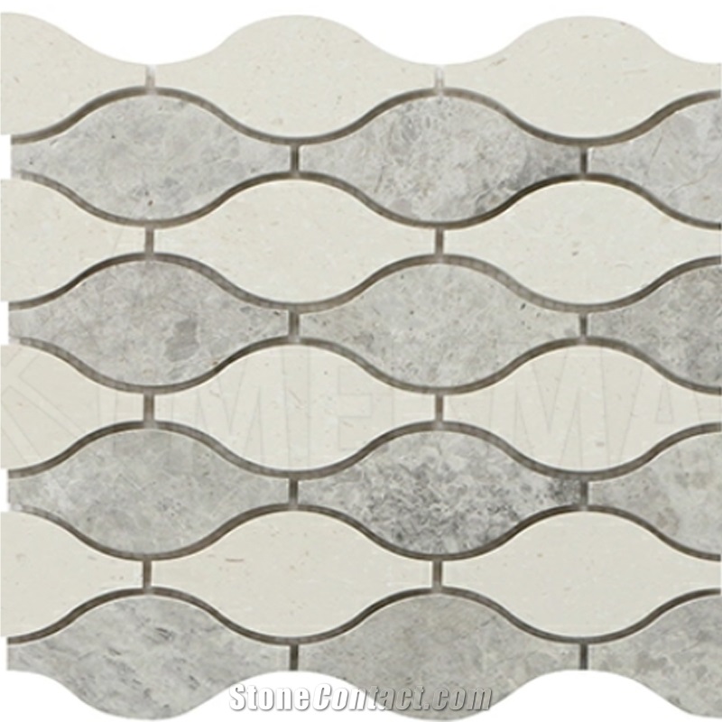 Marble Mosaic Dp-Wg-Lm  Mosaic Tiles