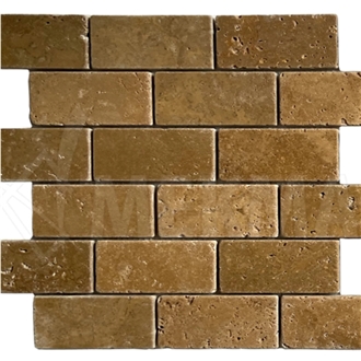 Noce Travertine Mosaic Tt-N-51 Mosaic Tiles Noce Travertine Mosaic Tt-N-51 Mosaic Tiles